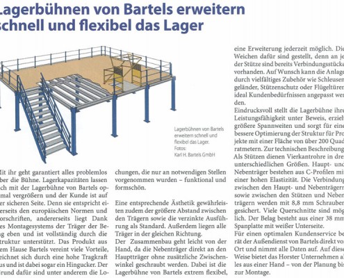 Lagerbühnen