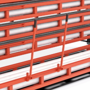 Kassettenschubfachregal Ausziehgriff