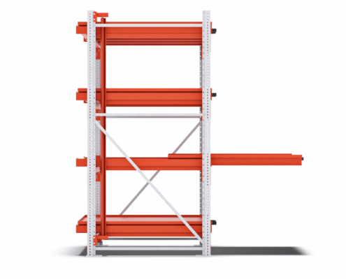 schubfach schwerlastregal flex 2 3 auszug 1100mm staender seitenansicht schubfach schwerlastregal flex 2 3 auszug 1100mm staender seitenansicht