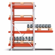 schubfach schwerlastregal flex 2 3 auszug 1100mm staender seitenansicht material schubfach schwerlastregal flex 2 3 auszug 1100mm staender seitenansicht material