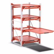 schubfach schwerlastregal flex vollauszug 1100mm staender ansicht 01 schubfach schwerlastregal flex vollauszug 1100mm staender ansicht 01