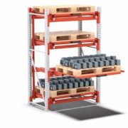 schubfach schwerlastregal flex vollauszug 800mm staender mit palette schubfach schwerlastregal flex vollauszug 800mm staender mit palette