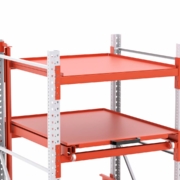 schubfach schwerlastregal flex vollauszug festes fach 1100mm staender ansicht 02 schubfach schwerlastregal flex vollauszug festes fach 1100mm staender ansicht 02