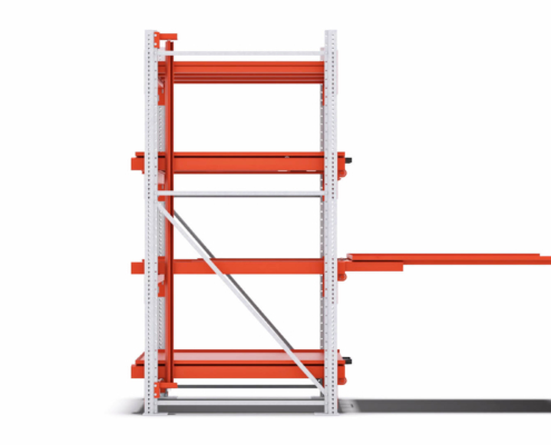 schubfach schwerlastregal flex vollauszug festes fach 1100mm staender seitenansicht schubfach schwerlastregal flex vollauszug festes fach 1100mm staender seitenansicht