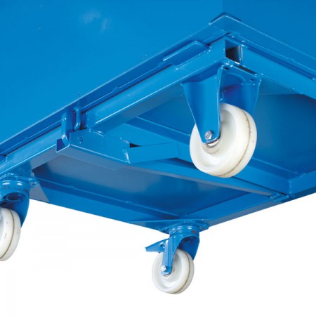 Bartels Klappbodenbehälter Klappbodenbehälter, automatische Auslösung