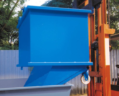 Bartels Klappbodenbehälter Klappbodenbehälter mit Zentrierwänden