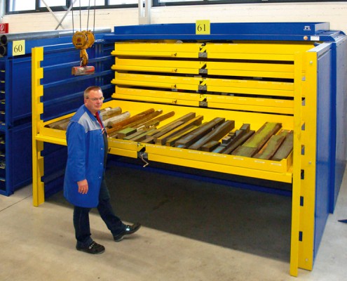 Bartels Schubfachregale für Bleche